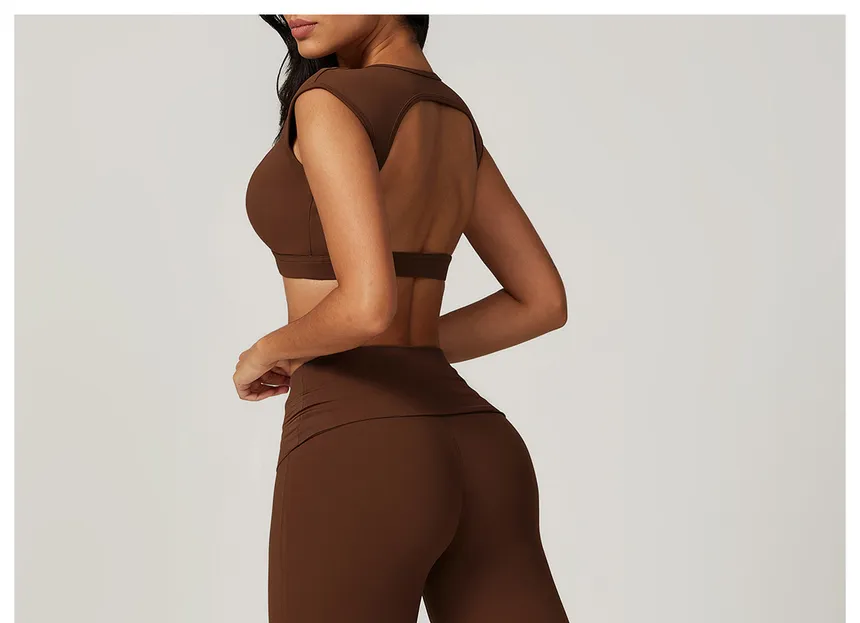 the chestnut set™ - activewear and workout set